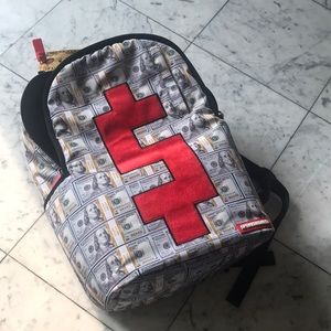 Sprayground Velour Money Backpack